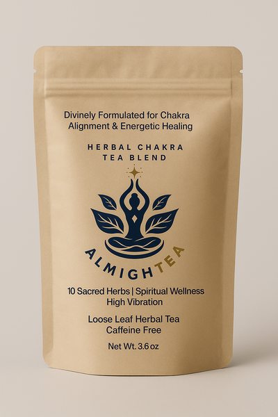 AlmighTea Chakra Blend – Herbal Loose Leaf Tea (1 Pouch)